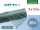 Сетка Затеняющая Зеленая Karatzis 35% 50X2